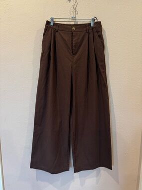 Classic Pleated Wide Leg Pants, 3 Pairs